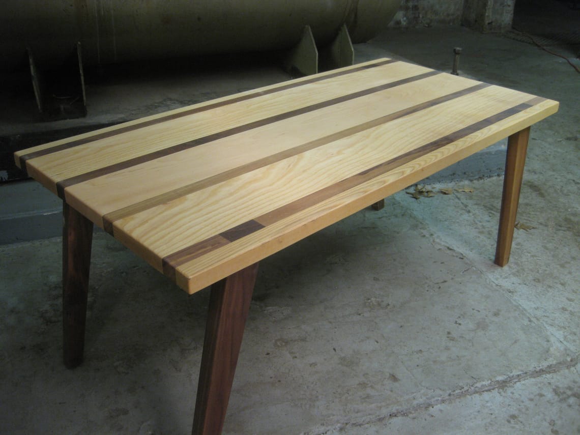 Striped Coffee Table