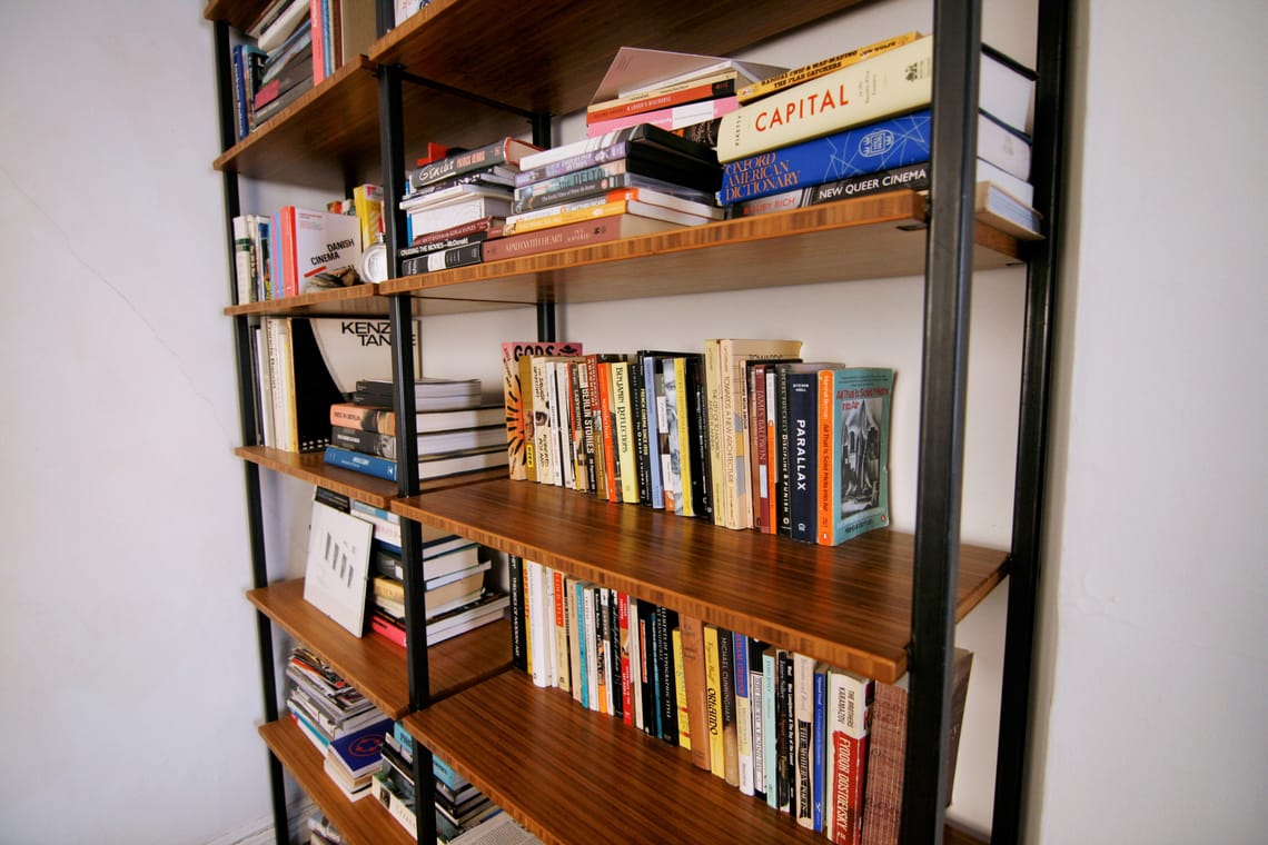Bamboo Bookshelves